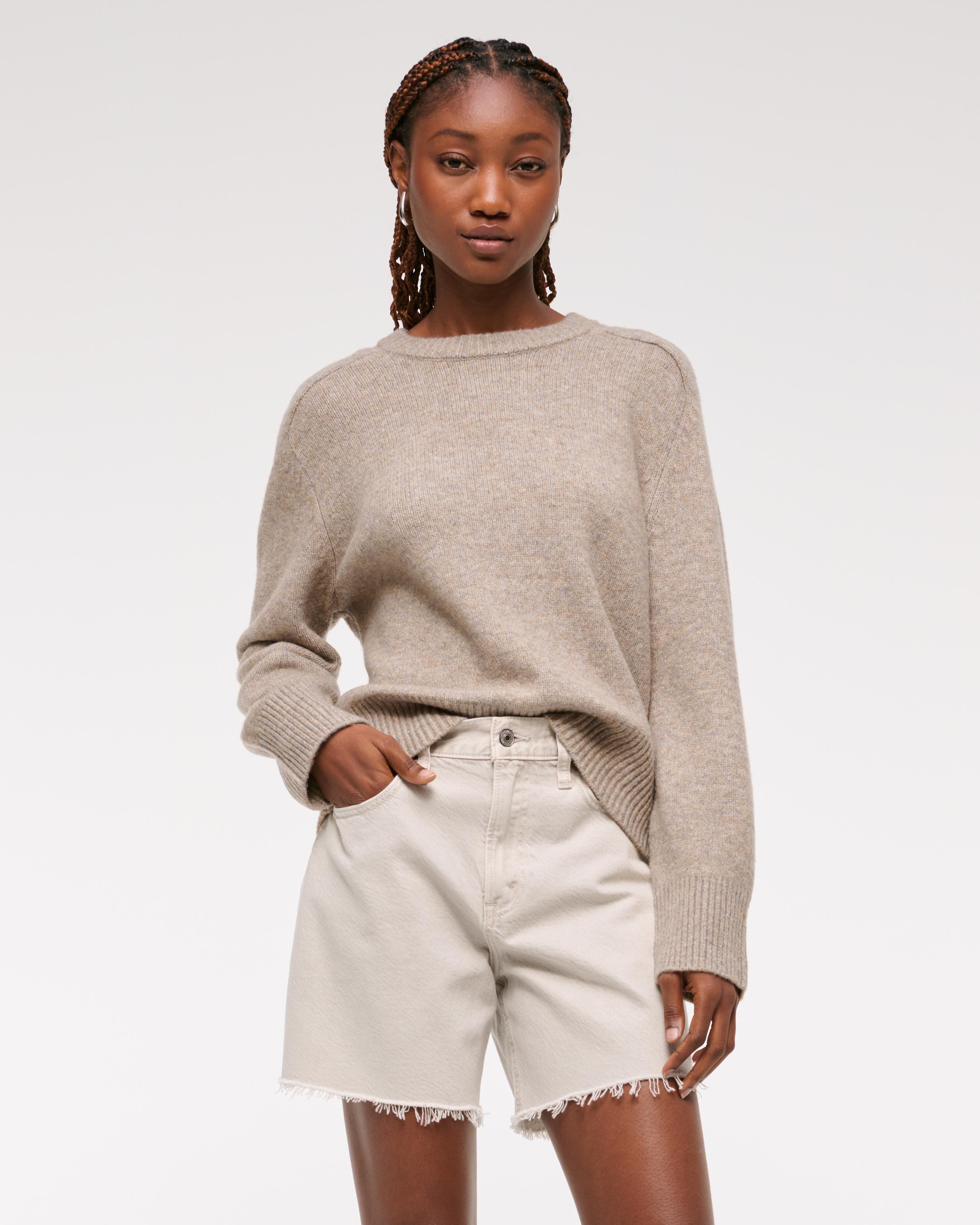 The A&F Madeline Crew Sweater Product Image