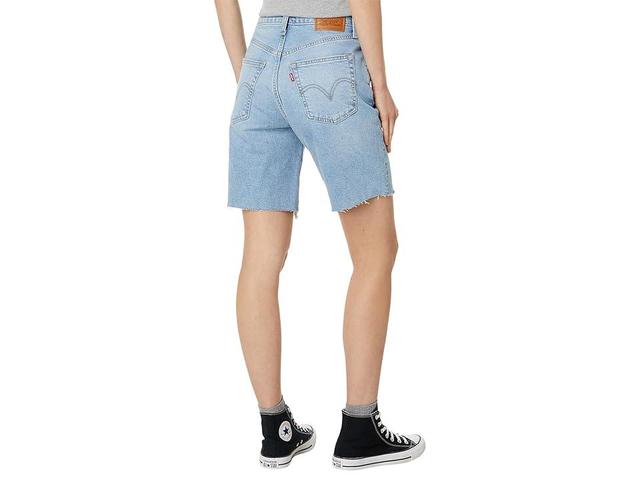 Levi's(r) Premium Ribcage Bermuda Short (Bubble Burst) Women's Jumpsuit & Rompers One Piece Product Image