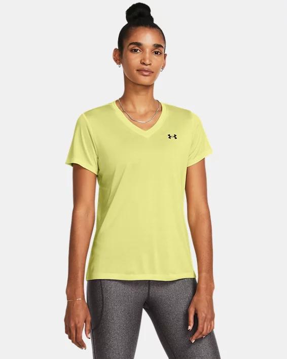 Women's UA Tech™ Twist V-Neck Short Sleeve Product Image