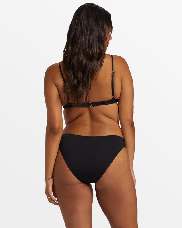 Sol Searcher Lowrider Bikini Bottoms - Black Pebble Female Product Image