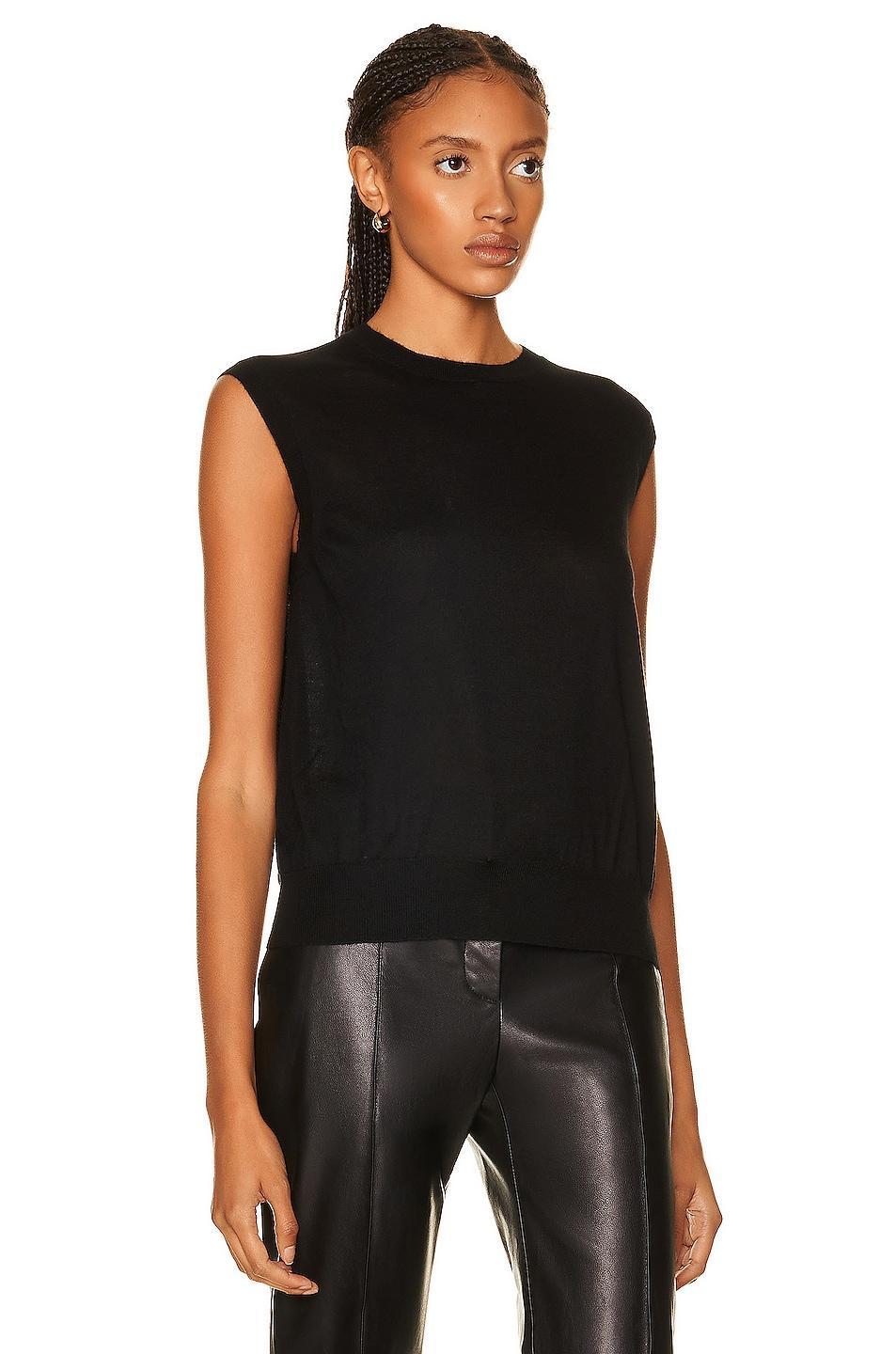 The Row Balham Spring Cashmere Sleeveless Sweater Product Image