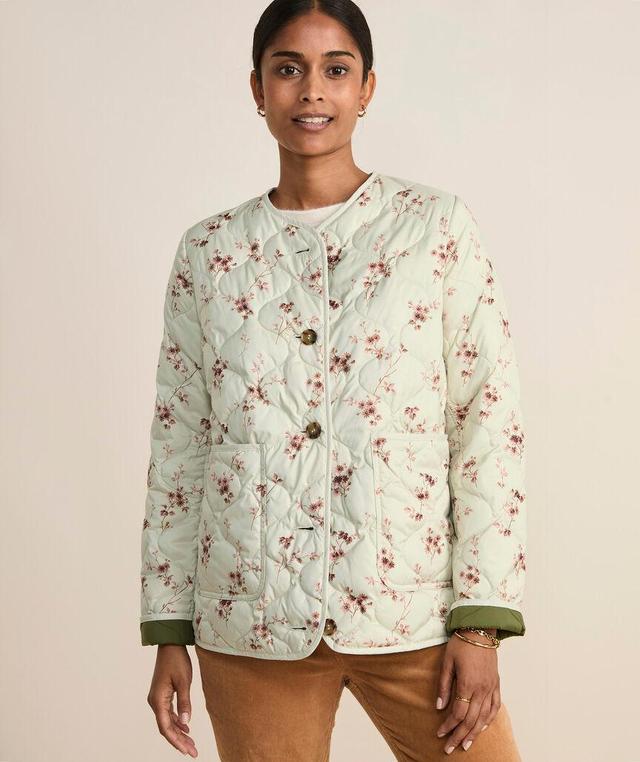 Printed Quilted Field Jacket Product Image