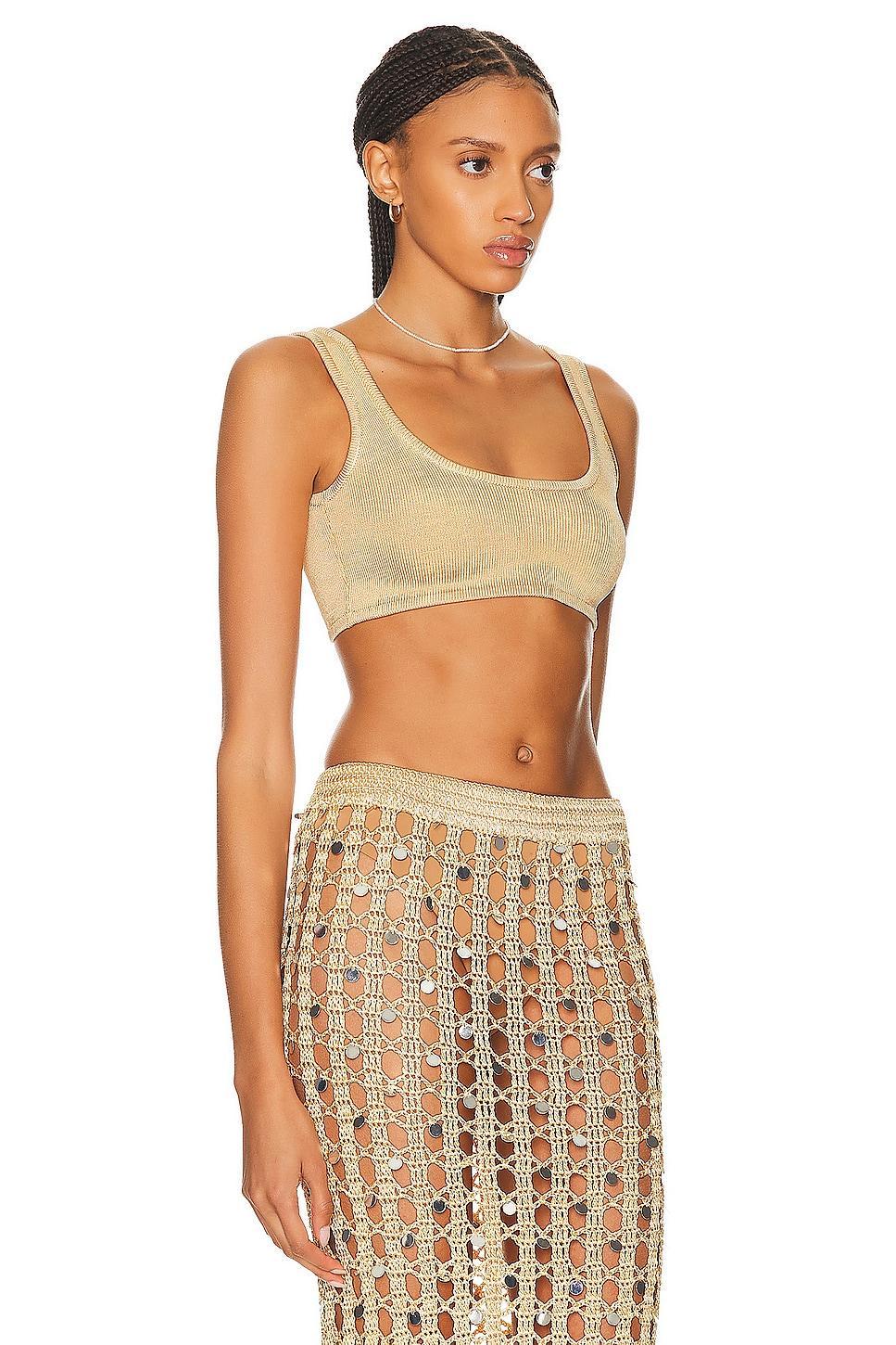 Calle Del Mar Square Neck Bandeau Top Product Image