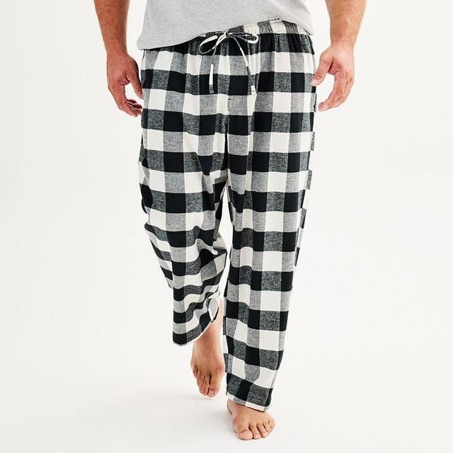 Big & Tall Sonoma Goods For Life Flannel Pajama Pants, Mens Product Image