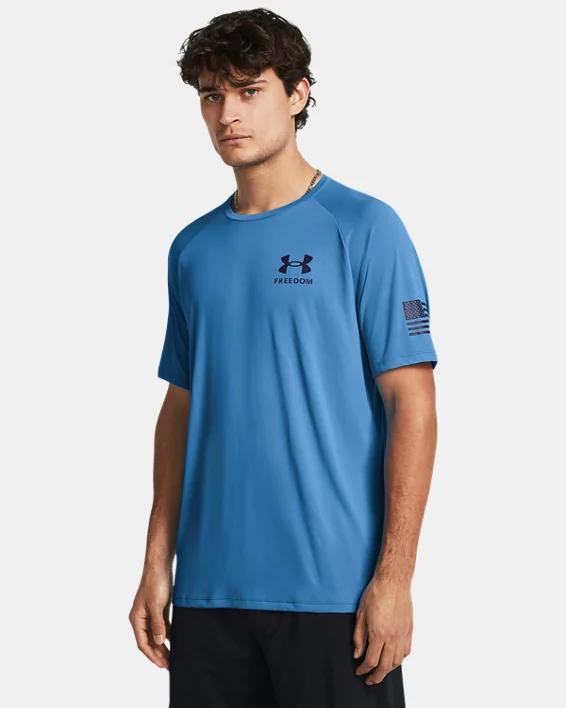 Men's UA Tech™ Freedom Short Sleeve T-Shirt Product Image