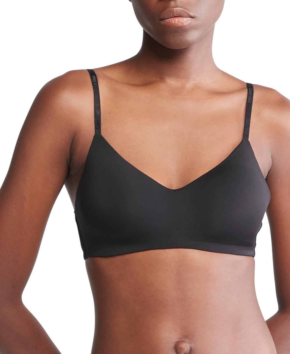 Calvin Klein Womens Form To Body Lightly Lined Bralette QF7618 Product Image