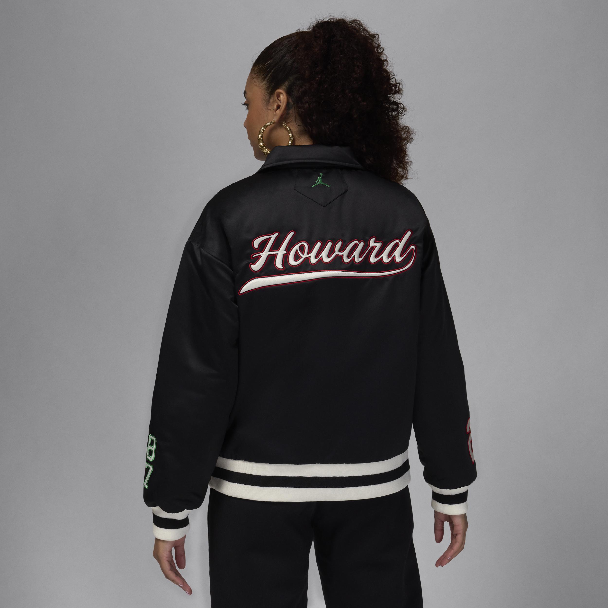 Jordan x Howard University Women's Varsity Jacket Product Image