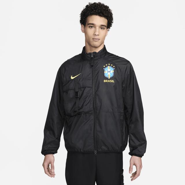 Brazil Nike Men's Soccer Halo Jacket Product Image