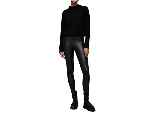 AllSaints Cora Faux Leather Leggings Product Image