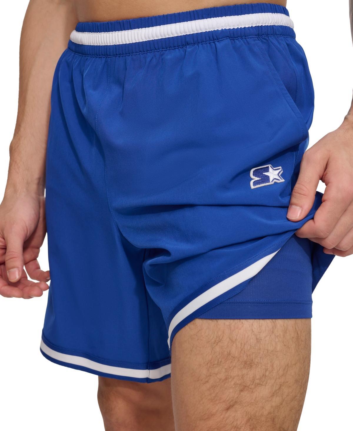 Starter Mens Varsity Athletic Mesh Stretch 7 Shorts Product Image