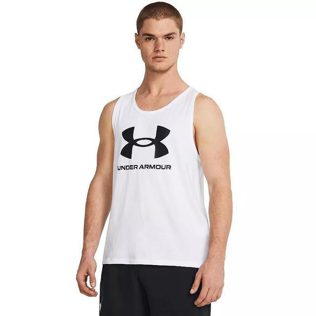 Mens Under Armour Sportstyle Logo Tank Top Product Image