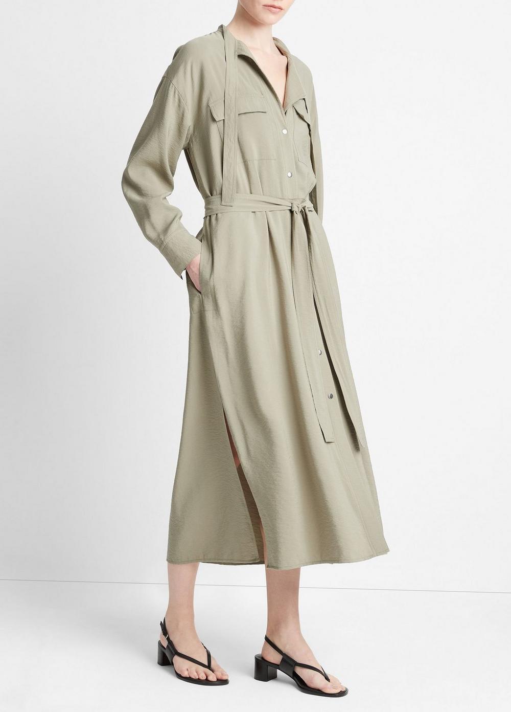 Soft Utility Shirt Dress Product Image