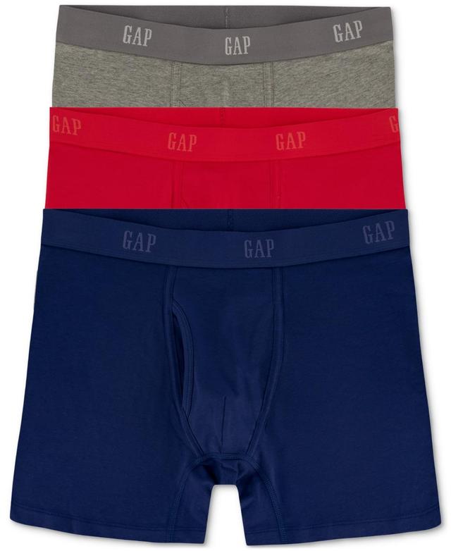 Gap Mens 3-Pk. Cotton Stretch Boxer Briefs Product Image