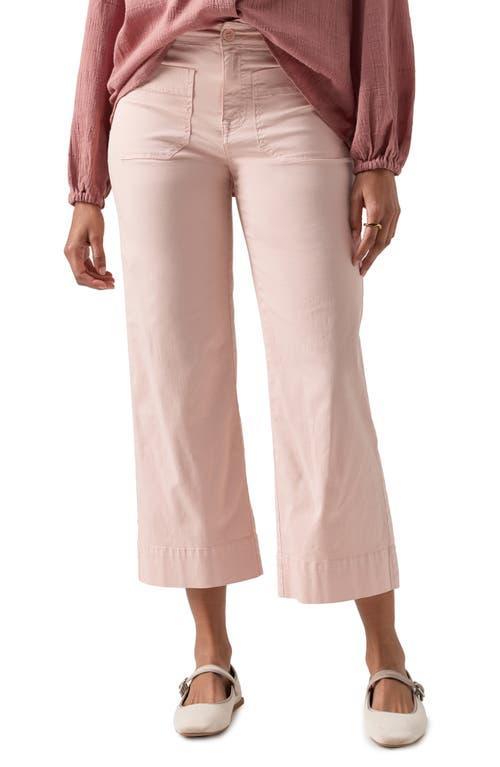 Sanctuary The Marine Mid Rise Wide Leg Cropped Pant Product Image