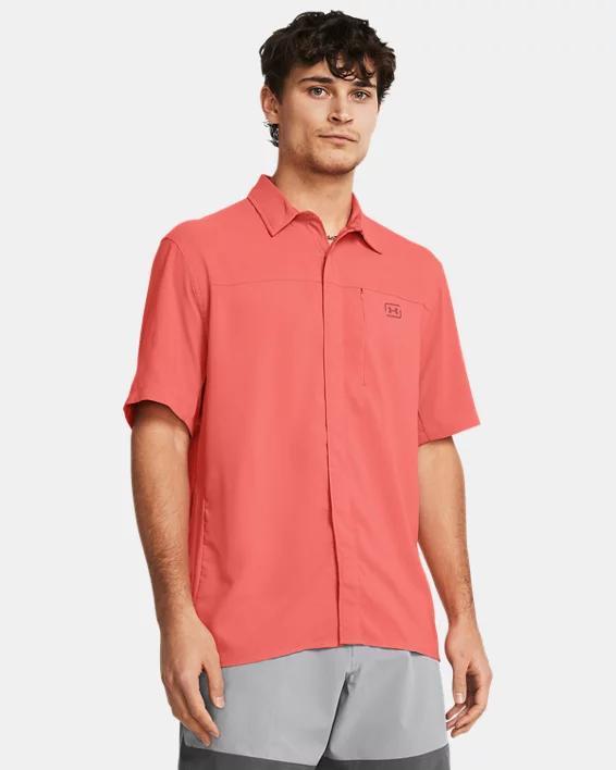 Mens UA Fish Pro Hybrid Woven Short Sleeve Product Image