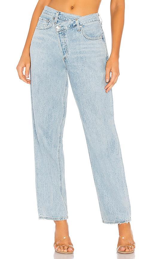 Crisscross Upsized Jeans Product Image