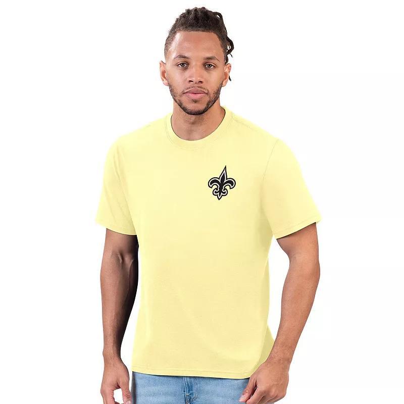 Mens Margaritaville New Orleans Saints Flip Flop T-Shirt Product Image