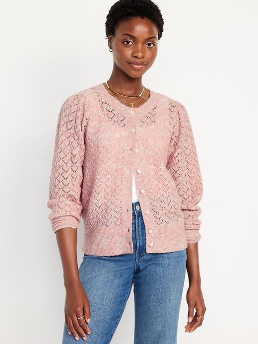 Pointelle Cardigan Product Image