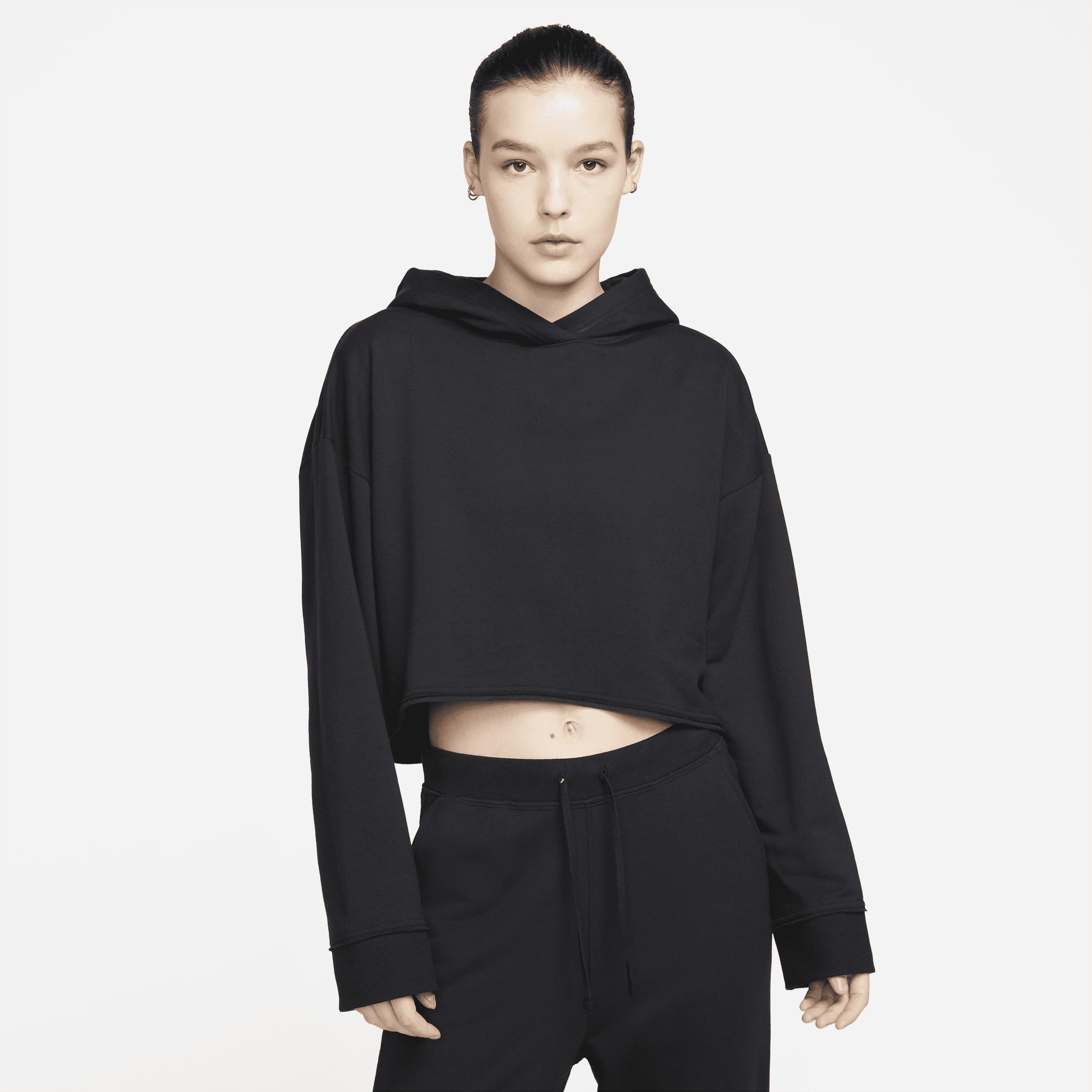 Women's Nike Yoga Luxe Cropped Fleece Hoodie product image