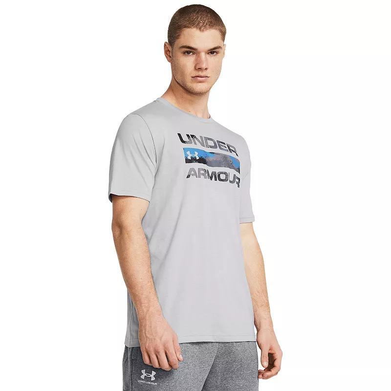 Mens Under Armour Stacked Logo Tee Product Image