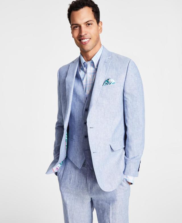 Bar Iii Mens Slim-Fit Linen Suit Jackets, Created for Macys Product Image