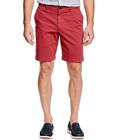 Johnston  Murphy Garment-Dye 9 Inseam Stretch Chino Shorts Product Image