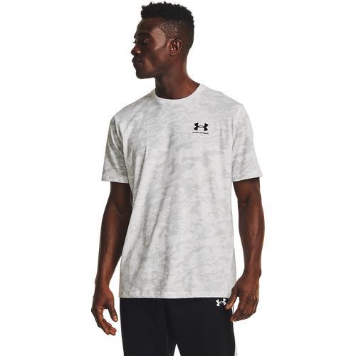 Under Armour Mens Under Armour ABC Camo Short Sleeve T-Shirt - Mens Mod Gray/White Product Image