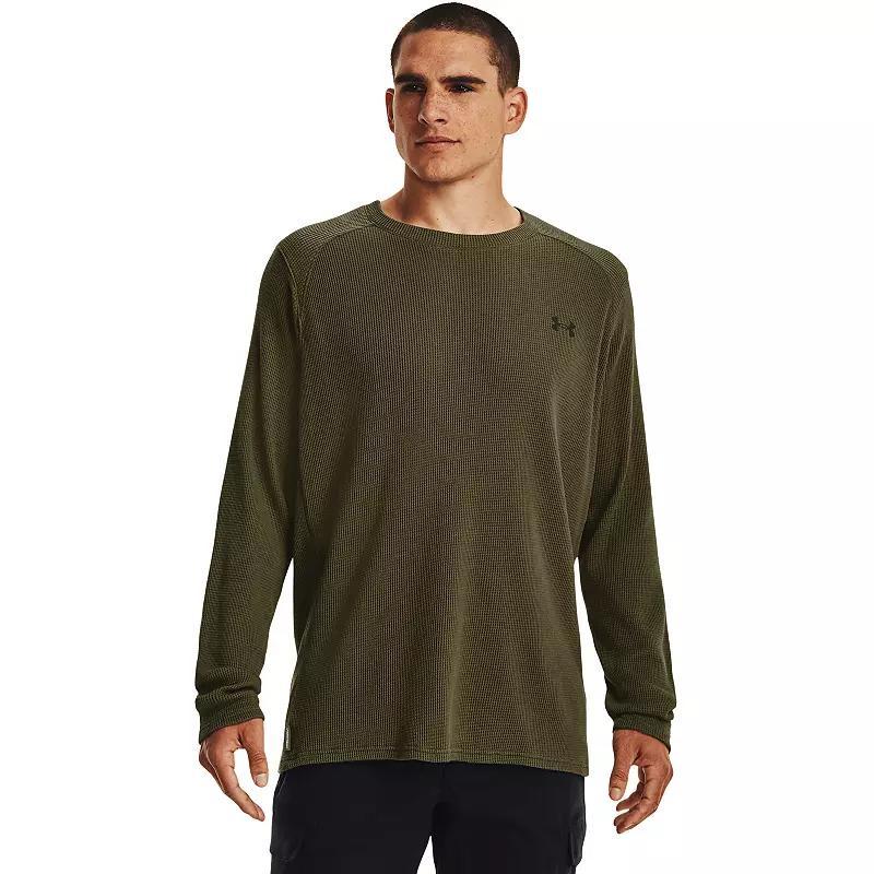 Mens Under Armour Waffle Knit Long Sleeve Shirt Product Image