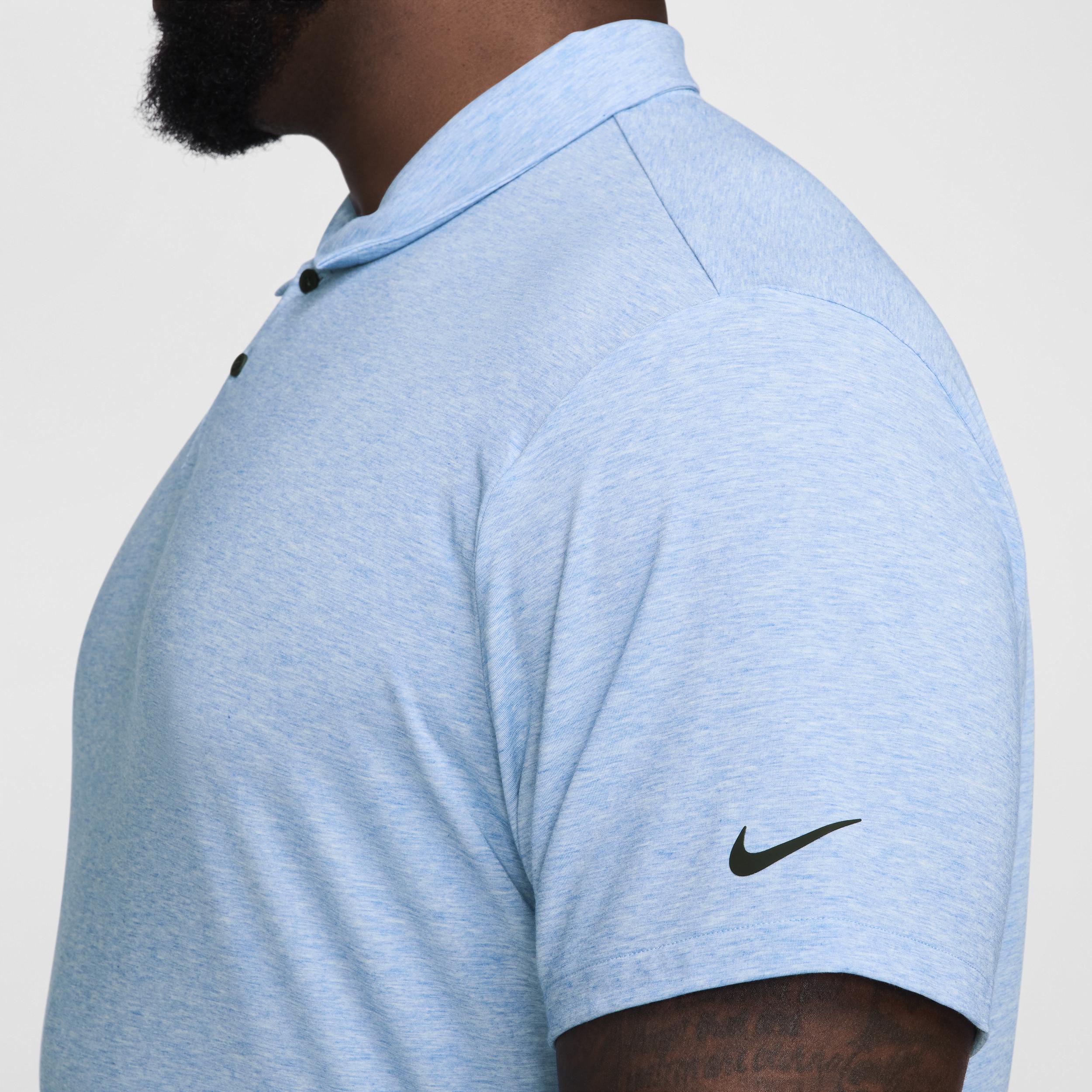 Nike Dri-FIT Tour Men's Heathered Golf Polo Product Image