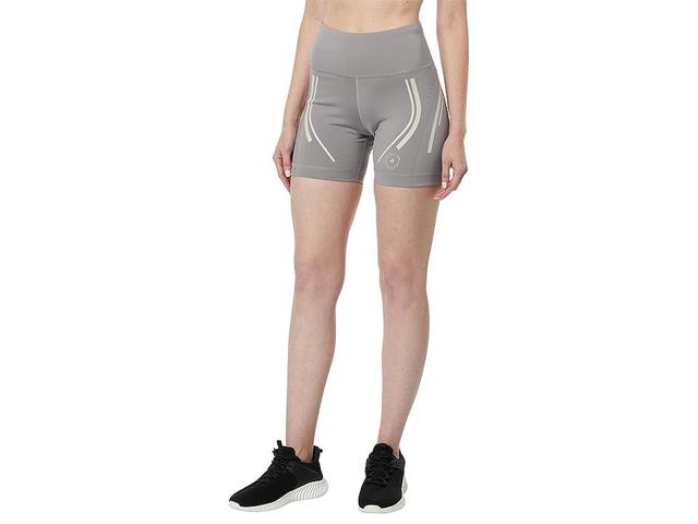 adidas by Stella McCartney Truepace Shorts Tight Heat.Rdy IL4175 (Dove Grey/Gobi) Women's Shorts Product Image