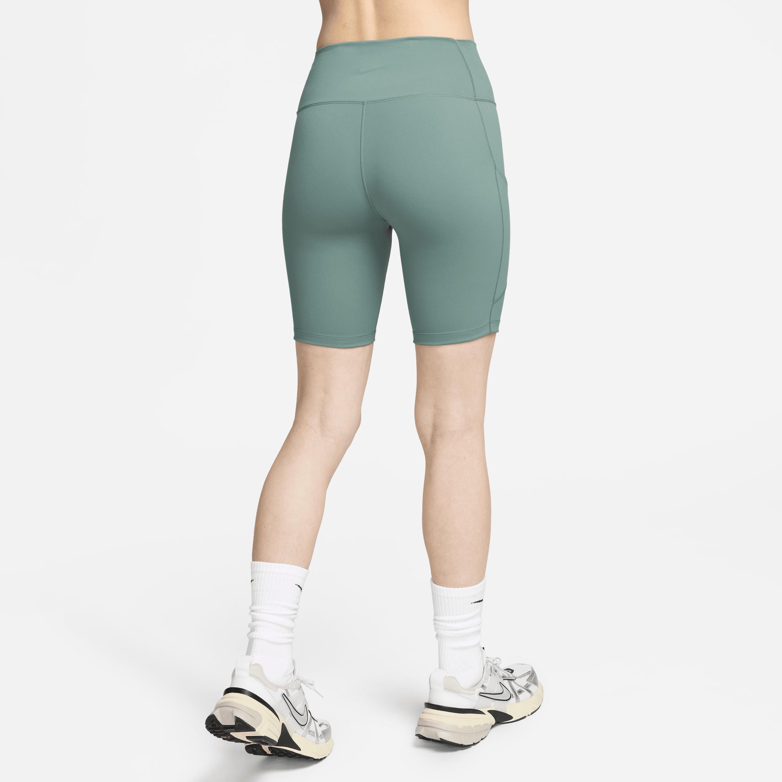 Nike Women's One High-Waisted 8" Biker Shorts with Pockets Product Image