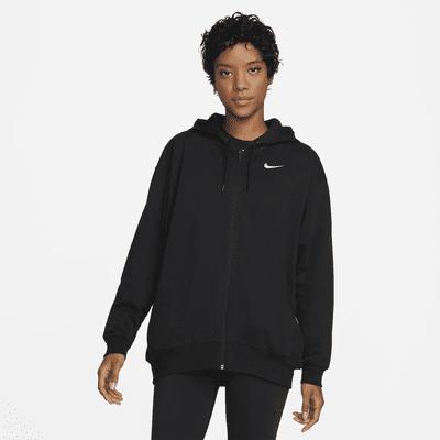 Women's Nike Sportswear Oversized Jersey Full-Zip Hoodie Product Image