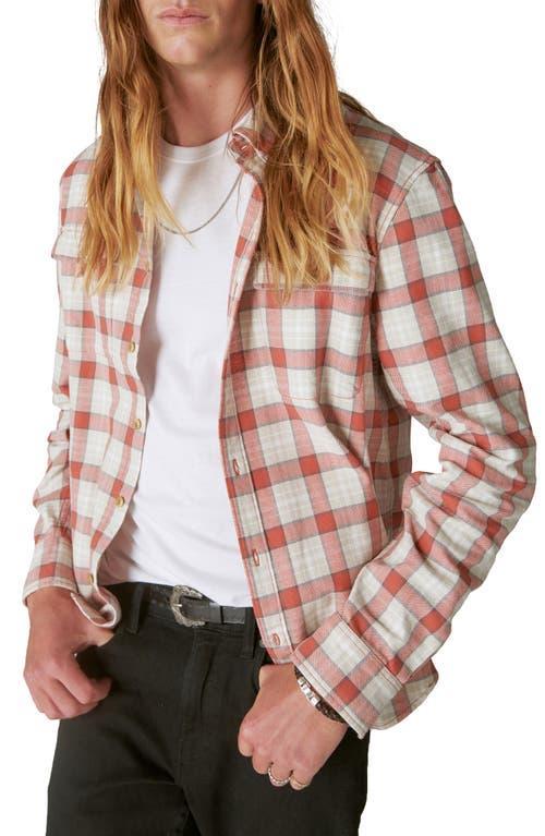 Lucky Brand Plaid Twill Utility Shirt Product Image