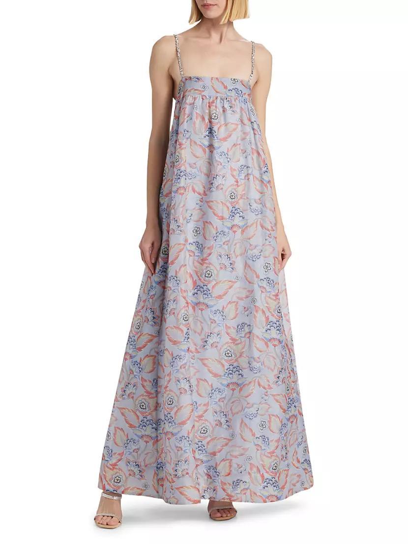 Eden Embellished Floral Maxi Dress Product Image