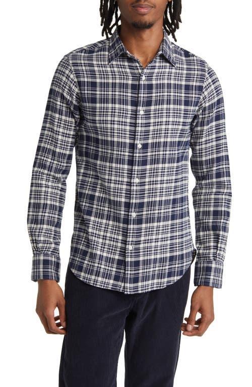 Officine Gnrale Giacomo Plaid Twill Button-Up Shirt Product Image