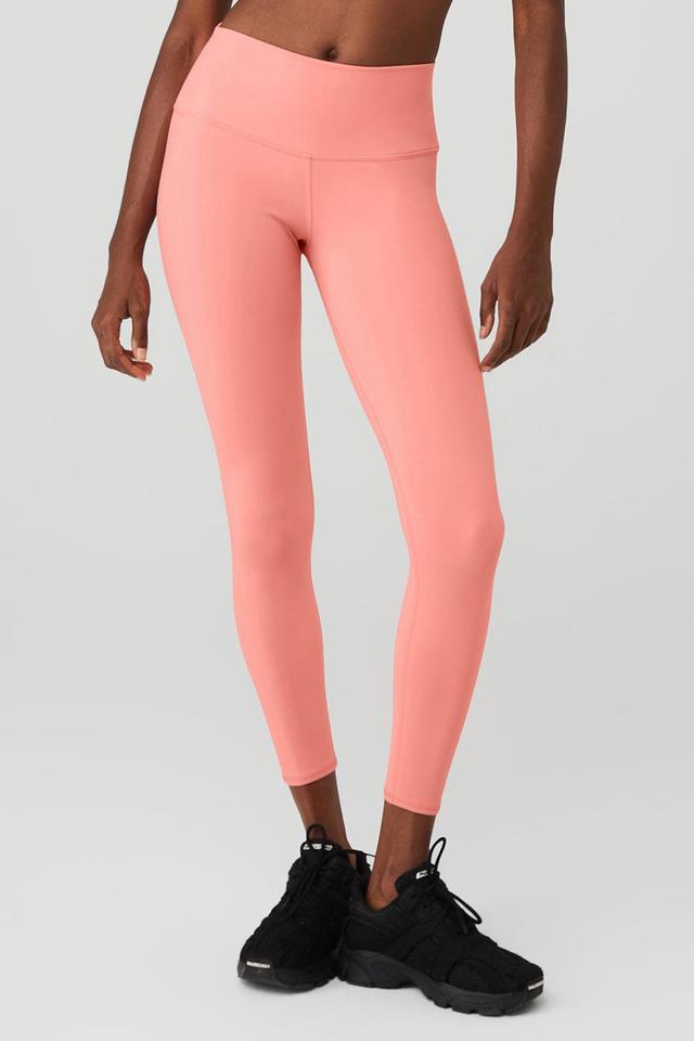 Alo Yoga | 7/8 High-Waist Airbrush Legging Pink Product Image