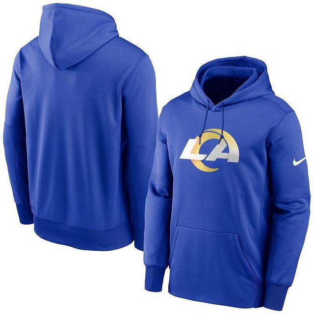 Mens Nike Buffalo Bills Fan Gear Wordmark Performance Pullover Hoodie Product Image