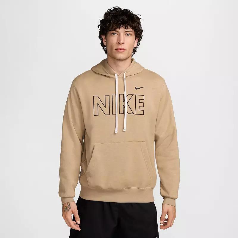 Big & Tall Nike Sportswear Club Fleece Brand Outline Pullover Hoodie, Mens Green Product Image