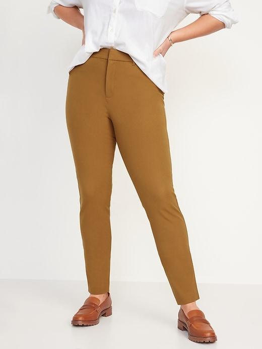 High-Waisted Pixie Skinny Pants Product Image