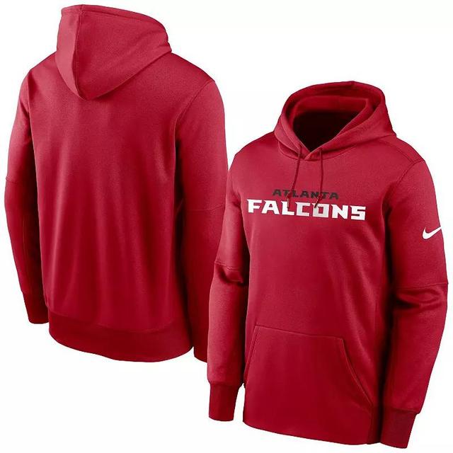 Mens Nike Buffalo Bills Fan Gear Wordmark Performance Pullover Hoodie Product Image