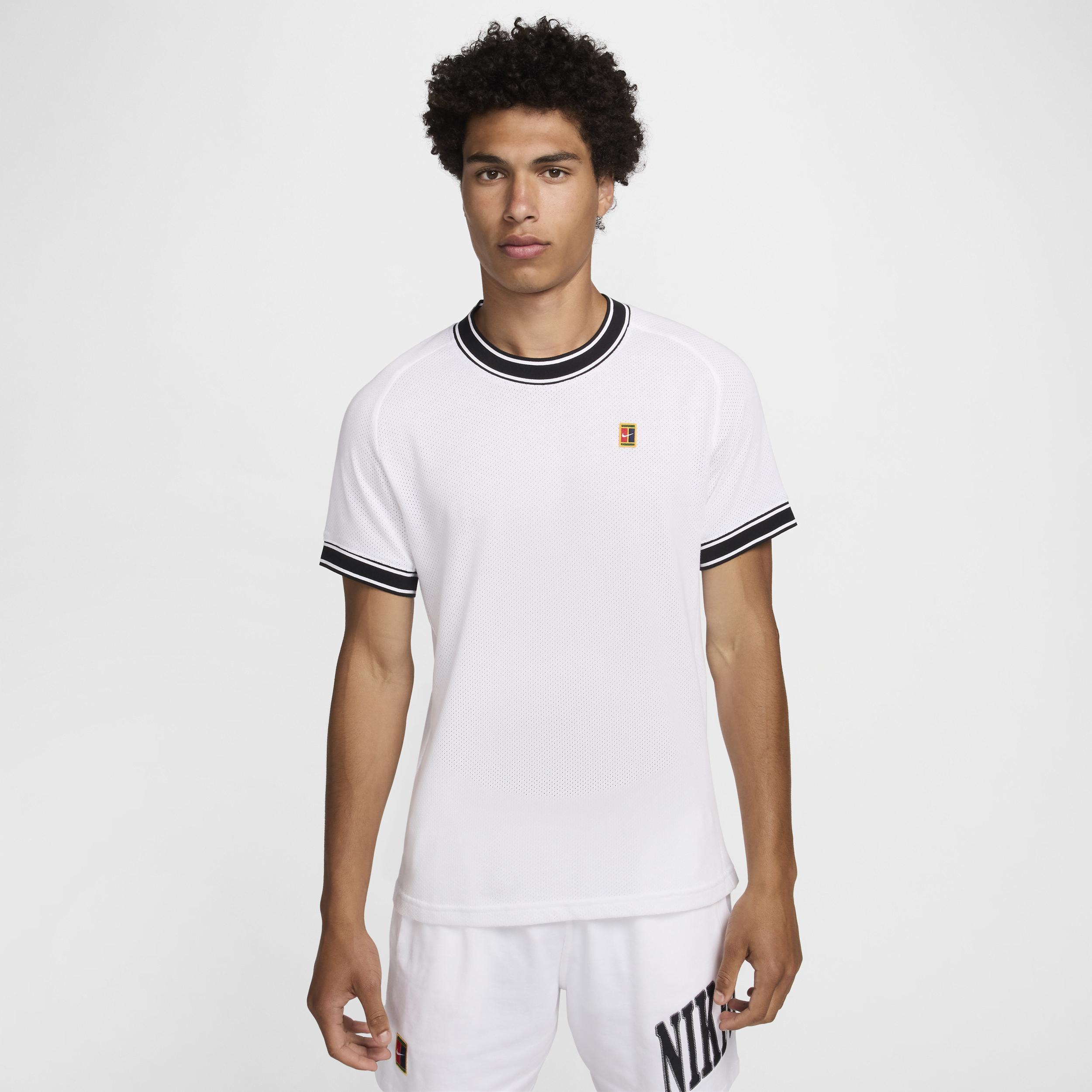 Nike Men's Court Heritage Short-Sleeve Tennis Top Product Image