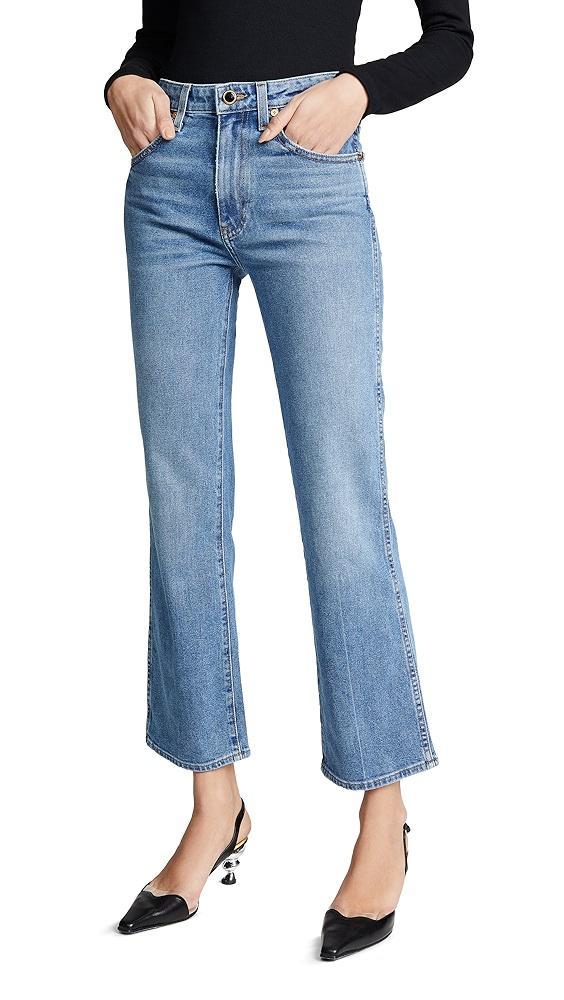 Khaite Vivian New Bootcut Flare Jeans | Shopbop Product Image