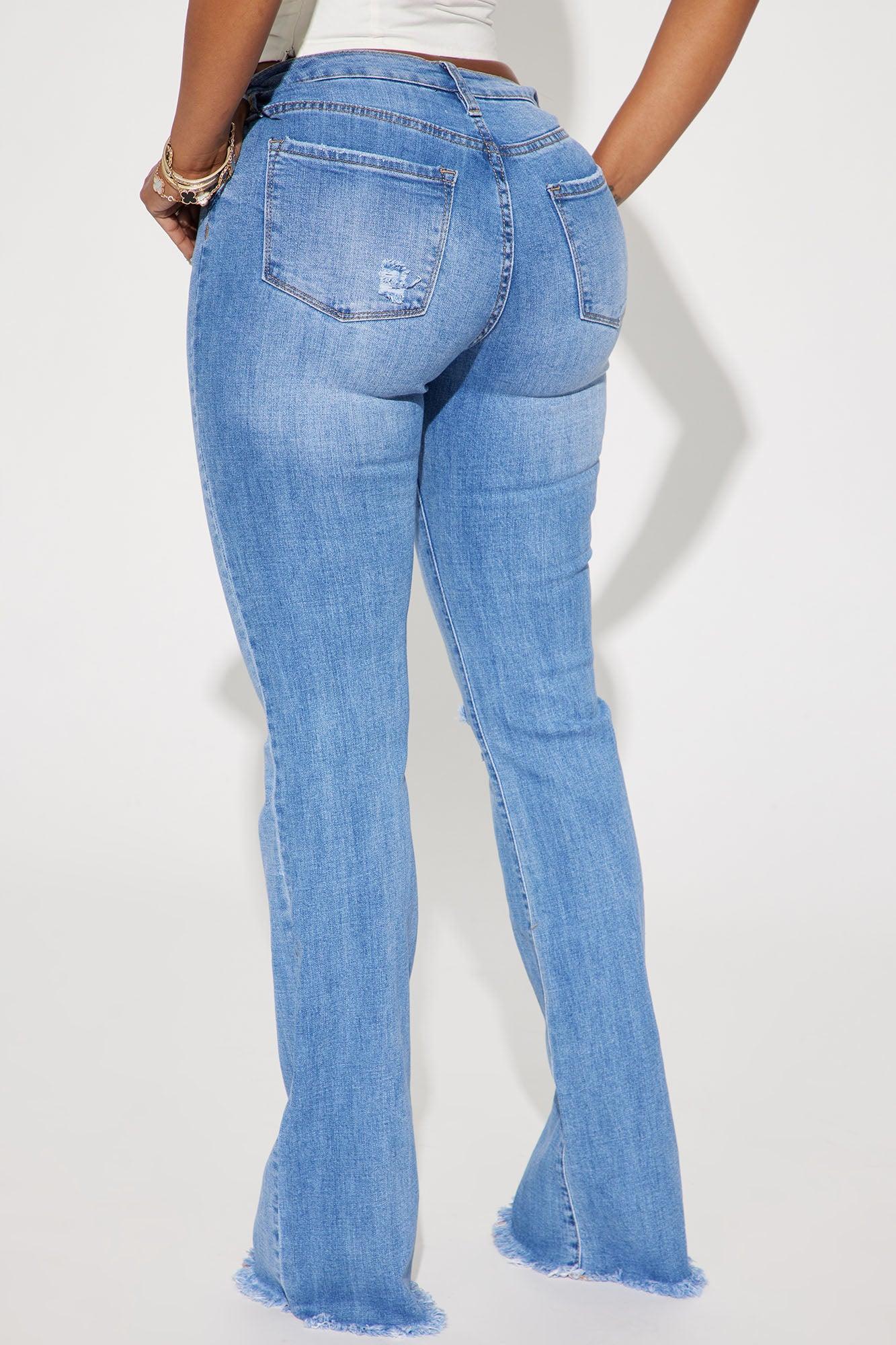 Live And Learn Stretch Bootcut Jeans - Medium Wash Product Image