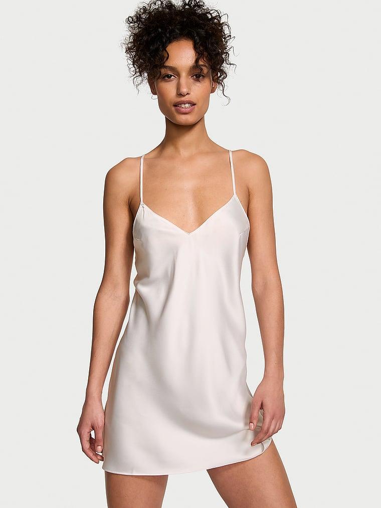 Satin Open-Back Slip Product Image