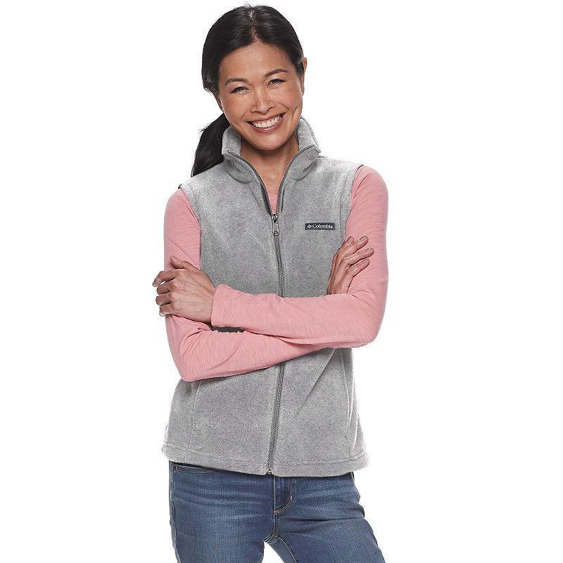 Womens Columbia Benton Springs Vest Med Grey Product Image