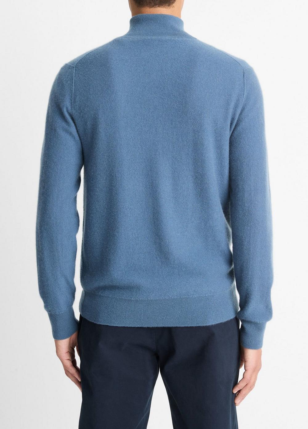 Plush Cashmere Quarter-Zip Sweater Product Image