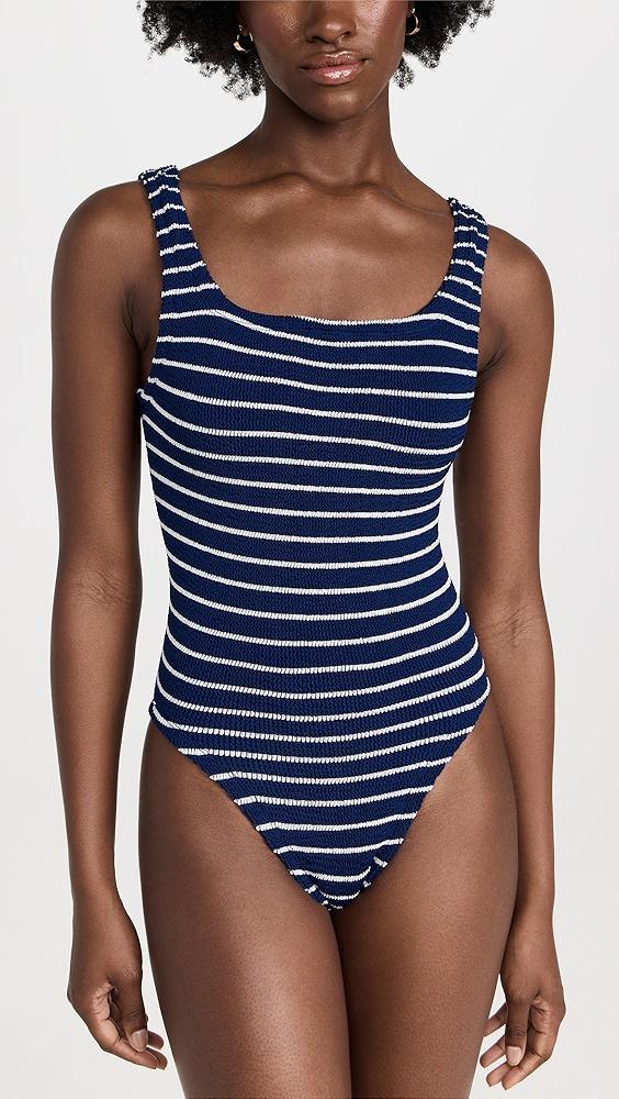 Hunza G Square Neck Swim One Piece | Shopbop Product Image