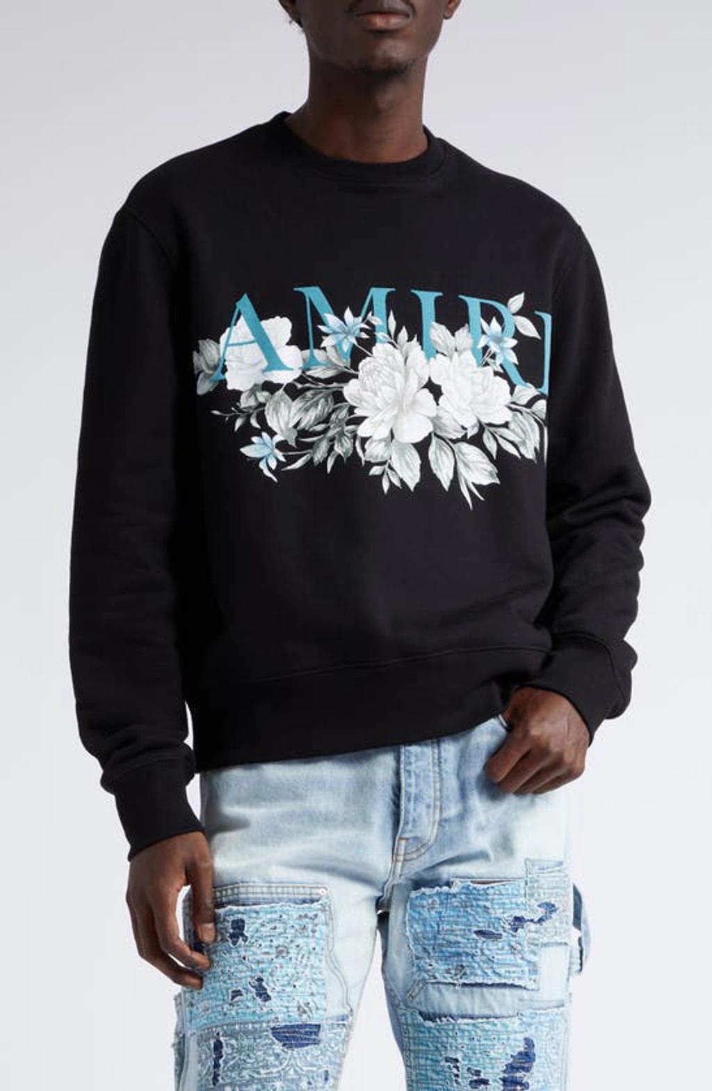 Logo-print Cotton Sweatshirt In Black Product Image