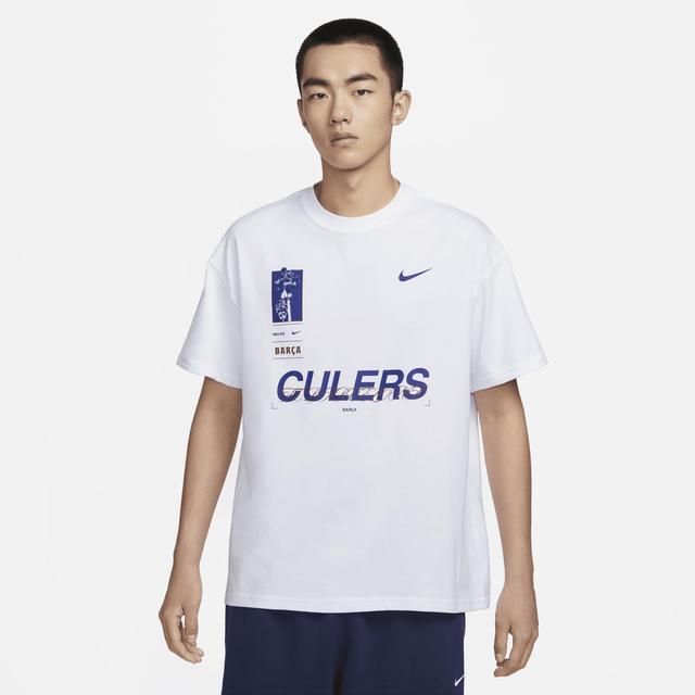 Mens Nike White Barcelona Original MAX90 T-Shirt Product Image