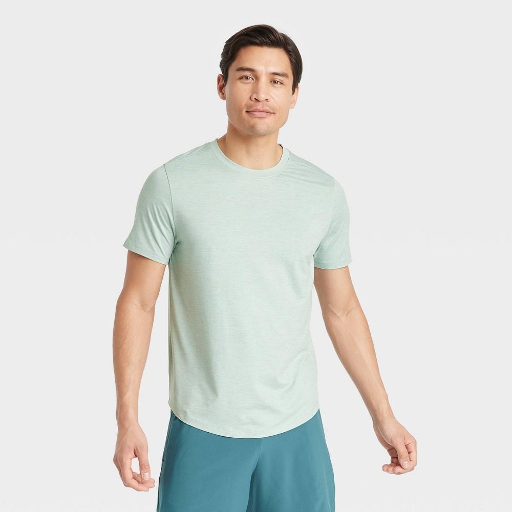 Mens Short Sleeve Soft Stretch T-Shirt - All In Motion Agreeable XL Product Image